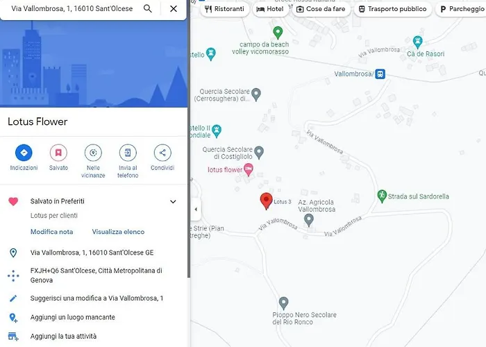 Lotus Flower 3* Sant'Olcese